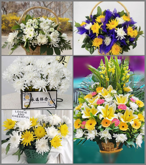 湖南永州祁阳县潘市镇荷花村白事提篮配送